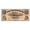 Image 1 : 1856 $5 The Bank of Northumberland Pennsylvania Obsolete Note
