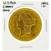 Image 1 : 1902-S $20 Liberty Head Double Eagle Gold Coin