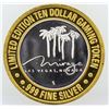 Image 1 : The Mirage Las Vegas $10 Casino Gaming Token .999 Fine Silver Limited Edition