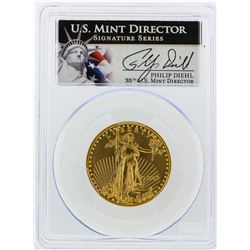 2013 $25 American Gold Eagle Coin PCGS Graded MS70