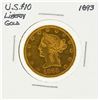 Image 1 : 1893 $10 Liberty Head Eagle Gold Coin