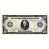 Image 1 : 1914 $10 Blue Seal Large Federal Reserve Bank Note