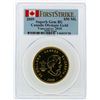 Image 1 : 2009 $50 Maple Leaf Gold Coin Olympic PCGS Superb Gem BU