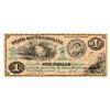 Image 1 : 1872 $1 State of South Carolina Bank Note