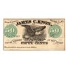 Image 1 : December 1, 1862 50 Cents Knox Corners Coupon Note