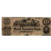 Image 1 : 1855 $10 State of Vermont Obsolete Bank Note