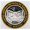 Image 2 : The Mirage Las Vegas $10 Casino Gaming Token .999 Fine Silver Limited Edition