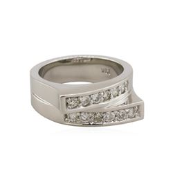 14KT White Gold 0.53ctw Diamond Ring
