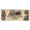 Image 1 : 1861 $2 The Central Bank of Alabama Currency Note