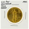 Image 1 : 1992 $25 American Eagle 1/2 oz Gold Coin