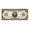 Image 1 : 1914 $10 Blue Seal Large Federal Reserve Bank Note