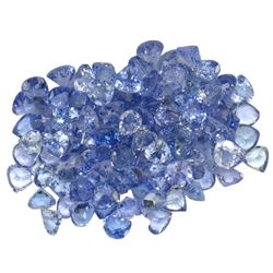 13.84ctw Round Mixed Tanzanite Parcel