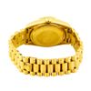 Image 3 : Gents 18KT Yellow Gold Rolex 1.65ctw Diamond DayDate Watch