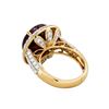 Image 3 : 18KT Rose Gold 9.32ct Tourmaline and Diamond Ring