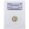 Image 1 : 1943-D Mercury Dime Coin PCGS Graded MS65FB