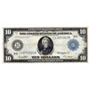 Image 1 : 1914 $10 Blue Seal Large Federal Reserve Bank Note