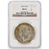 Image 1 : 1926-D Peace Silver Dollar Coin NGC Graded MS62