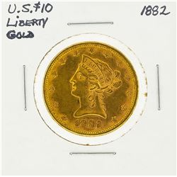 1882 $10 Liberty Head Eagle Gold Coin