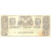 Image 2 : 1800's $1 Bank of the Valley in Virginia Obsolete Currency Note