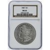 Image 1 : 1880 Morgan Silver Dollar Coin NGC Graded MS63