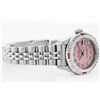 Image 3 : Womens Rolex Stainless Steel Diamond and Ruby Datejust Wristwatch
