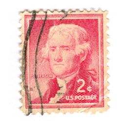 United States Thomas Jefferson Postage Stamp