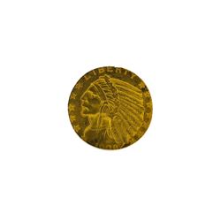 1909-O $5 Indian Head Half Eagle Gold Coin