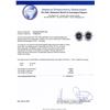 Image 3 : 14KT White Gold 16.05ctw Sapphire and Diamond Earrings
