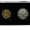 Image 5 : 2006 W American Eagle 20th Anniversary Gold & Silver Set with COA