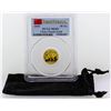 Image 1 : 2010 1/10 Ounce 50Yn China Panda Gold Coin PCGS Graded MS69