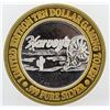 Image 1 : Harvey's Lake Tahoe $10 Casino Gaming Token .999 Fine Silver Limited Edition