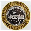 Image 2 : Harvey's Lake Tahoe $10 Casino Gaming Token .999 Fine Silver Limited Edition