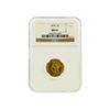 Image 1 : 1874 $3 Indian Princess Head Gold Coin NGC Graded MS61