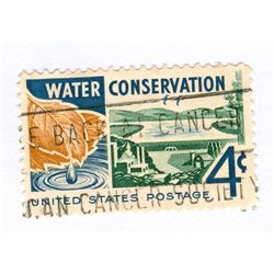 Water Conservation Postage Stamp