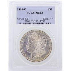 1890-O Morgan Silver Dollar Coin PCGS Graded MS63