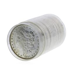 Roll of (20) 1884-O Morgan Silver Dollar Brilliant Uncirculated Coins