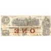 Image 2 : 1800's $1 Adrian Insurance Company Michigan Obsolete Currency Note