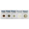 Image 1 : Rare 1941 PCGS Graded (5) Coin Proof Set