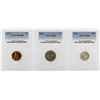 Image 2 : Rare 1941 PCGS Graded (5) Coin Proof Set