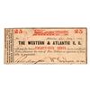 Image 1 : July 1, 1862 Twenty-Five Cents The Western Atlantic R.R