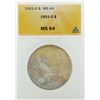 Image 1 : 1901-O $1 Morgan Silver Dollar ANACS Graded MS64