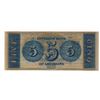 Image 2 : 1800's $5 New Orleans Louisiana Citizens Bank Note
