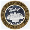 Image 1 : Flamingo Laughlin $10 Casino Gaming Token .999 Fine Silver Limited Edition