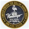 Image 1 : Flamingo Laughlin $10 Casino Gaming Token .999 Fine Silver Limited Edition