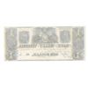 Image 2 : 1800's $1 Bank of the Valley in Virginia Currency Note
