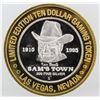 Image 1 : Sam's Town Las Vegas $10 Casino Gaming Token .999 Fine Silver Limited Edition