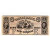 Image 1 : 1800's $5 New Orleans Louisiana Canal Bank Note