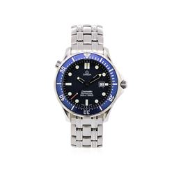 Mens Stainless Steel Omega Seamaster Professional Watch