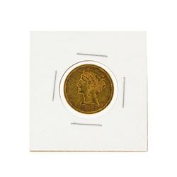 1896 $5 Liberty Head Half Eagle Gold Coin