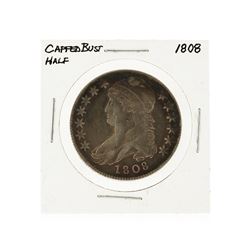 1808 Half Dollar Capper Bust Silver Coin